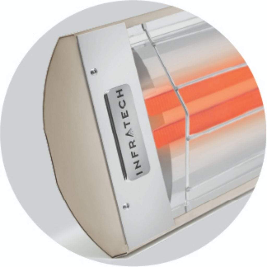 Infratech Comfort 61 1/4" 6000 Watt CD Series Dual Element Heater