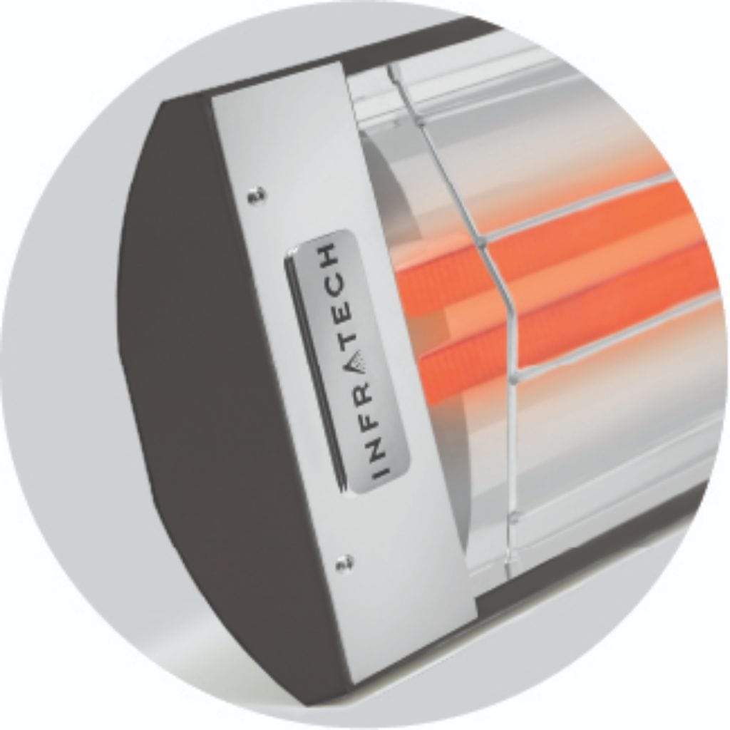 Infratech Comfort 61 1/4" 6000 Watt CD Series Dual Element Heater