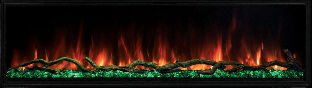 Modern Flames Landscape Pro Slim 96" Built-in Electric Fireplace