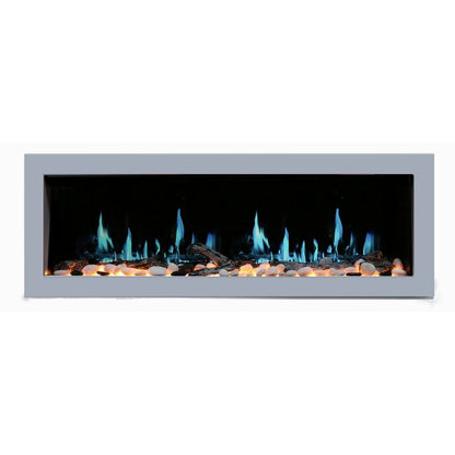 Litedeer 58" Gloria II Push-In Contemporary Smart Linear Built-In Electric Fireplace