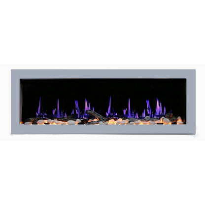 Litedeer 58" Gloria II Push-In Contemporary Smart Linear Built-In Electric Fireplace