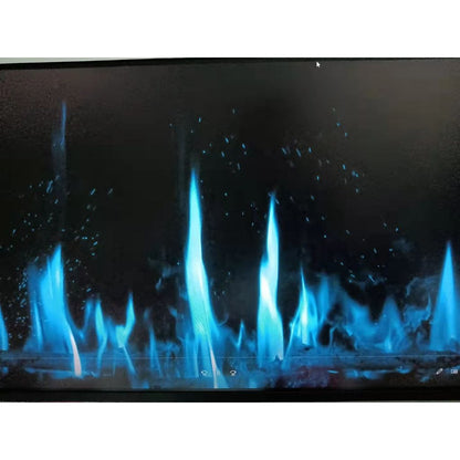 Litedeer 68" Latitude II Push-In Contemporary Smart Linear Built-In Electric Fireplace