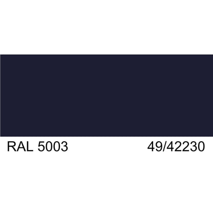 Malm Zircon 34" Freestanding Electric Aquafire Fireplace With Remote Control, RAL 5003 49/42230 Powder Coat Top and Matte Black Base