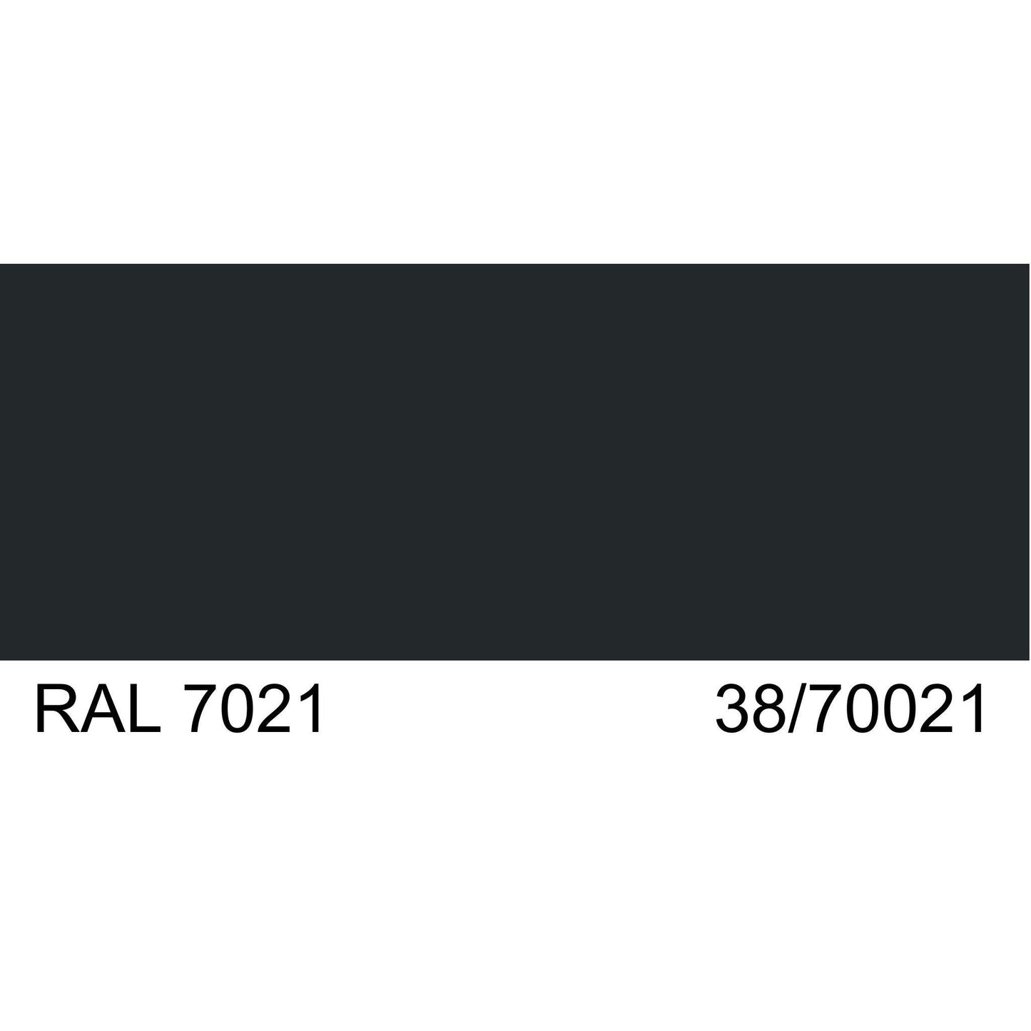 Malm Zircon 34" Freestanding Electric Fireplace With Remote Control, RAL 7021 38/70021 Powder Coat Top and Matte Black Base