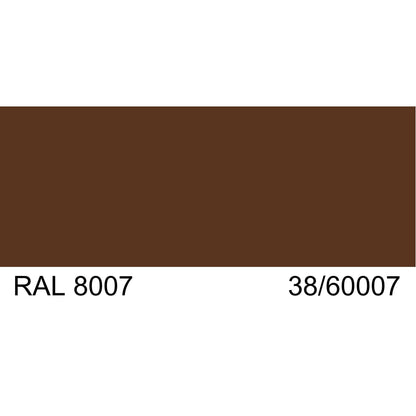 Malm Zircon 34" Freestanding Electric Fireplace With Remote Control and RAL 8007 38/60007 Powder Coat Top and Base