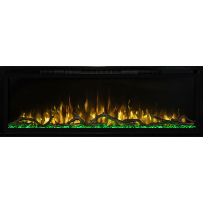 Modern Flames 100" Spectrum Slimline Wall Mount/Recessed Electric Fireplace