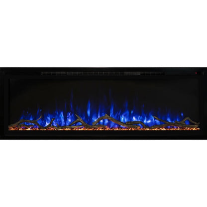 Modern Flames 100" Spectrum Slimline Wall Mount/Recessed Electric Fireplace