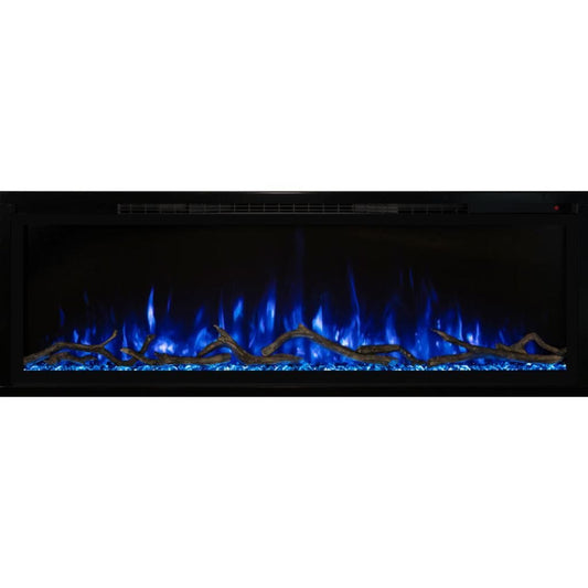 Modern Flames 100" Spectrum Slimline Wall Mount/Recessed Electric Fireplace