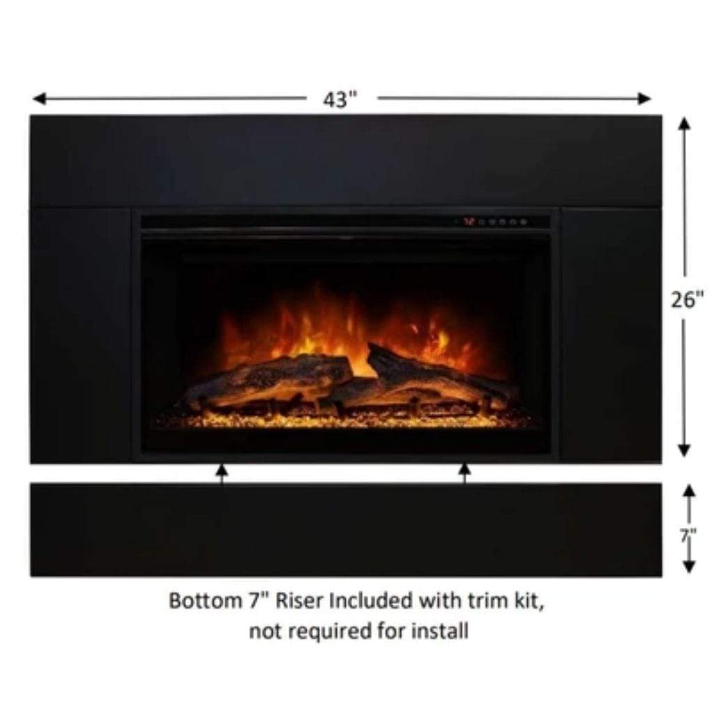 Modern Flames 29" ZCR2 Electric Fireplace Insert with Logs