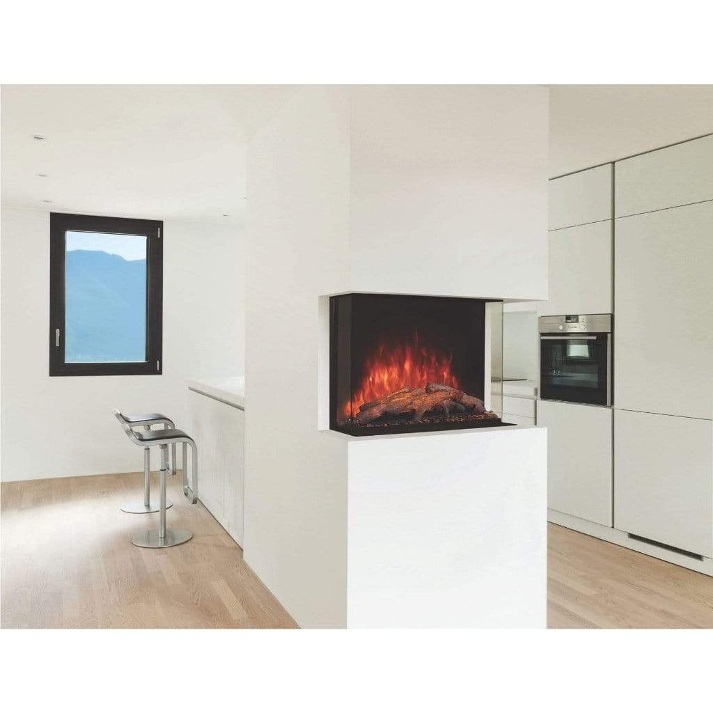 Modern Flames 36" Sedona Pro Multi-Sided Built-in Clean Face Electric Fireplace