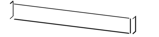 Modern Flames 5 Piece Trim Kit for 120" Landscape Pro Multi-Sided Fireplace