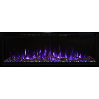 Modern Flames 50" Spectrum Slimline Wall Mount/Recessed Electric Fireplace