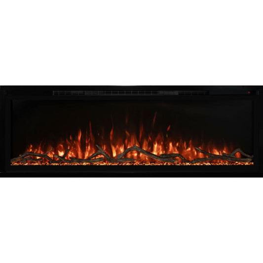 Modern Flames 60" Spectrum Slimline Wall Mount/Recessed Electric Fireplace