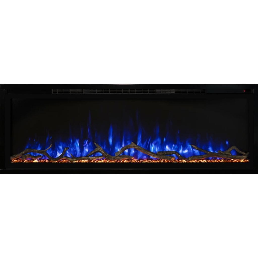 Modern Flames 74" Spectrum Slimline Wall Mount/Recessed Electric Fireplace