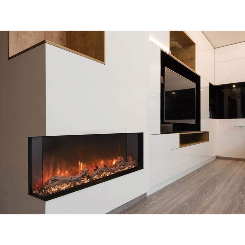 Modern Flames 96" Landscape Pro Multi-Sided Built In Electric Fireplace