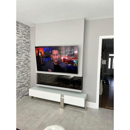 Modern Flames Orion Multi 120" Heliovision Built-in / Wall-Mounted Linear Smart Virtual Electric Fireplace