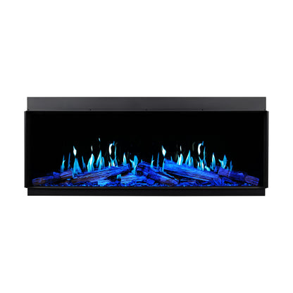 Modern Flames Orion Multi V2 120" Built-in / Wall-Mounted Virtual LCD Electric Fireplace