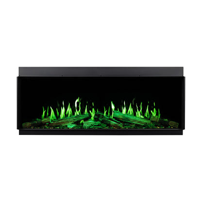 Modern Flames Orion Multi V2 120" Built-in / Wall-Mounted Virtual LCD Electric Fireplace