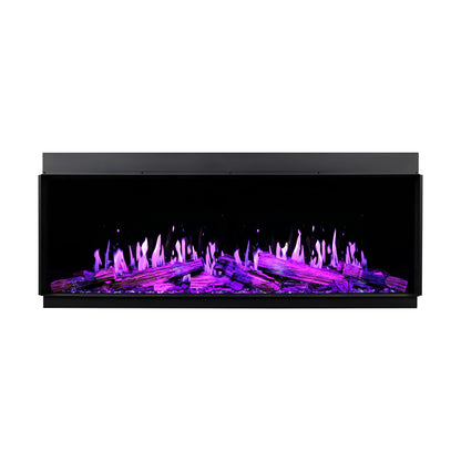 Modern Flames Orion Multi V2 120" Built-in / Wall-Mounted Virtual LCD Electric Fireplace