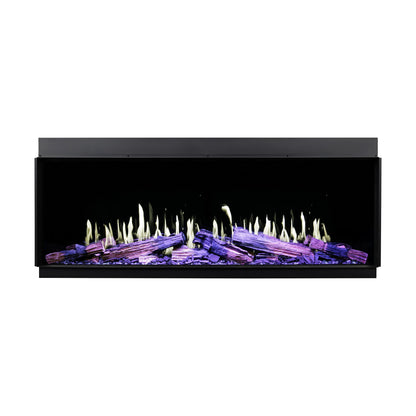 Modern Flames Orion Multi V2 120" Built-in / Wall-Mounted Virtual LCD Electric Fireplace