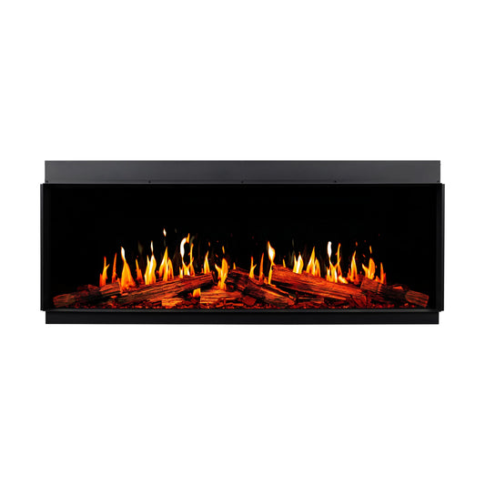 Modern Flames Orion Multi V2 120" Built-in / Wall-Mounted Virtual LCD Electric Fireplace