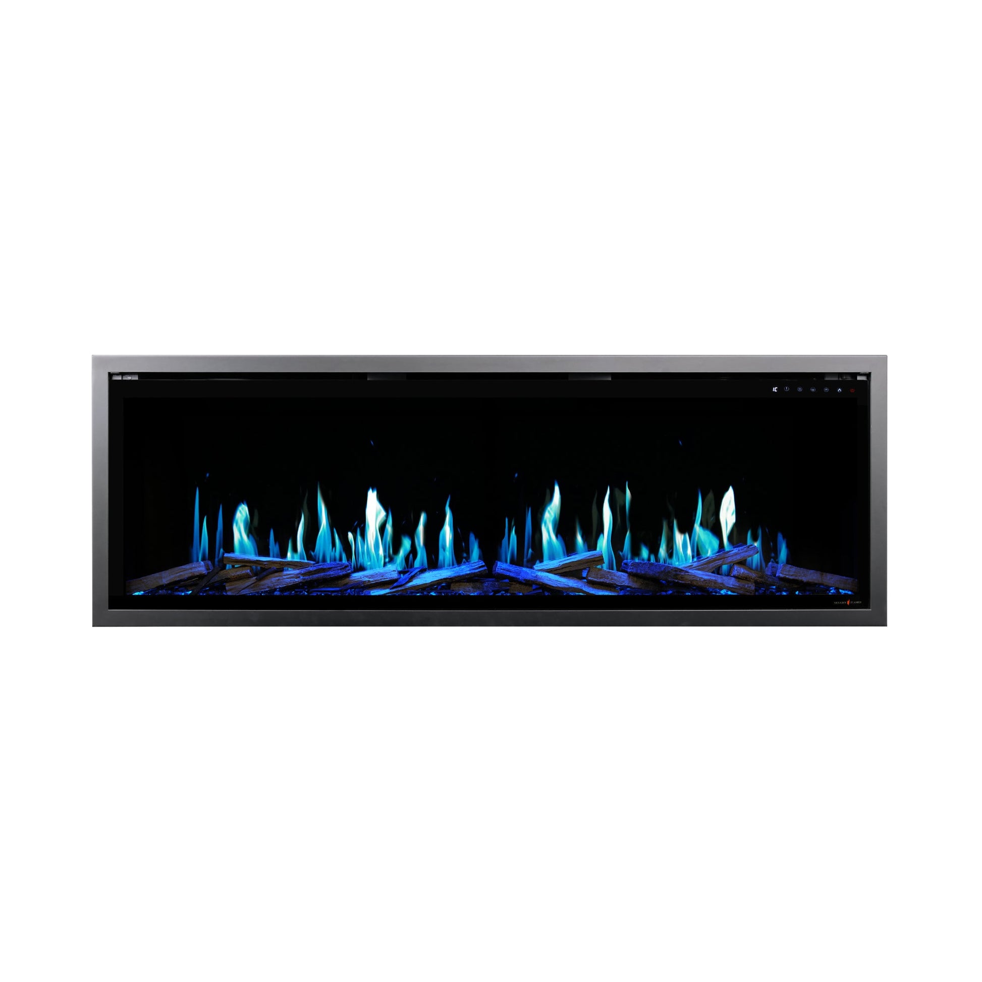 Modern Flames Orion Slim V2 100" Built-in / Wall-Mounted Virtual LCD Electric Fireplace
