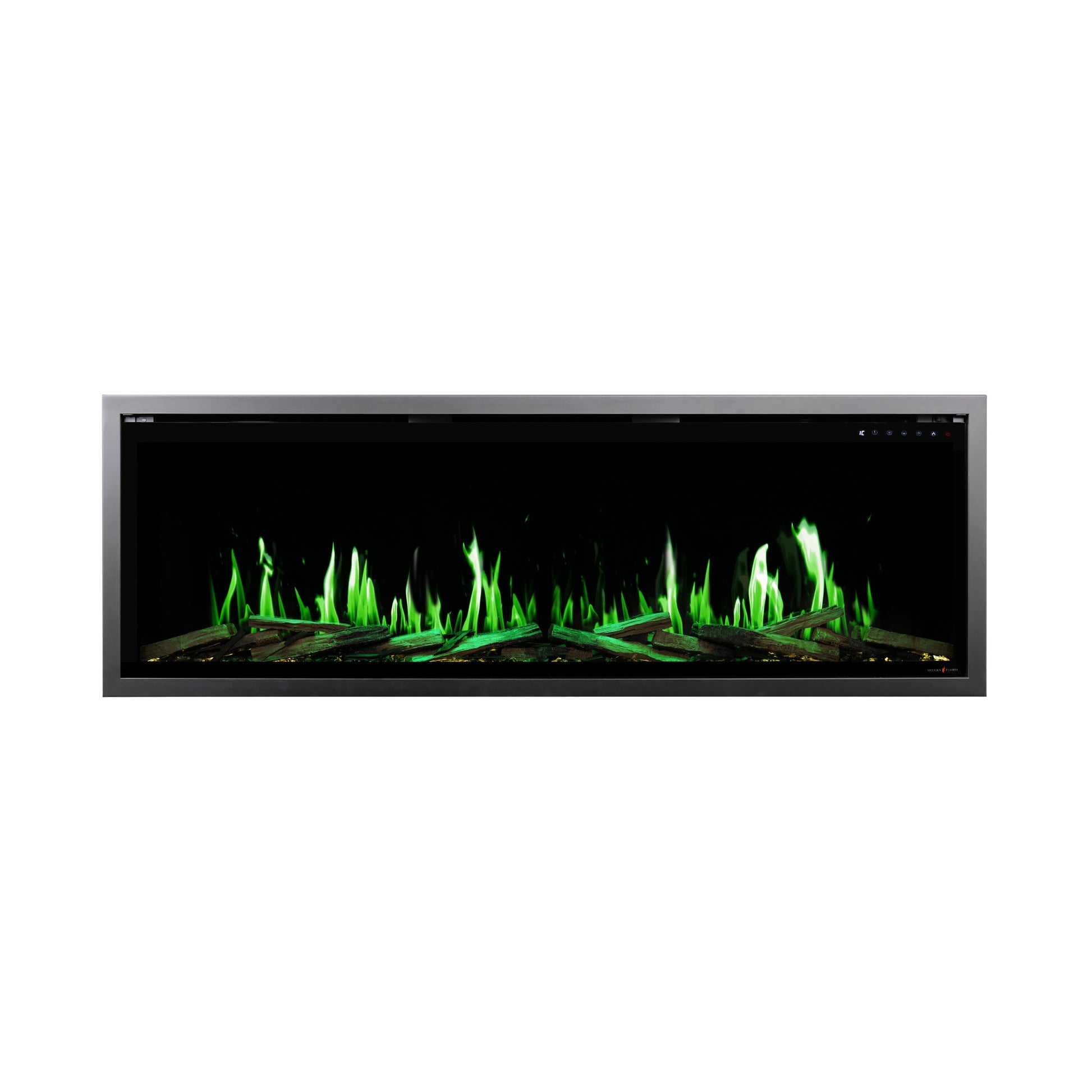 Modern Flames Orion Slim V2 100" Built-in / Wall-Mounted Virtual LCD Electric Fireplace