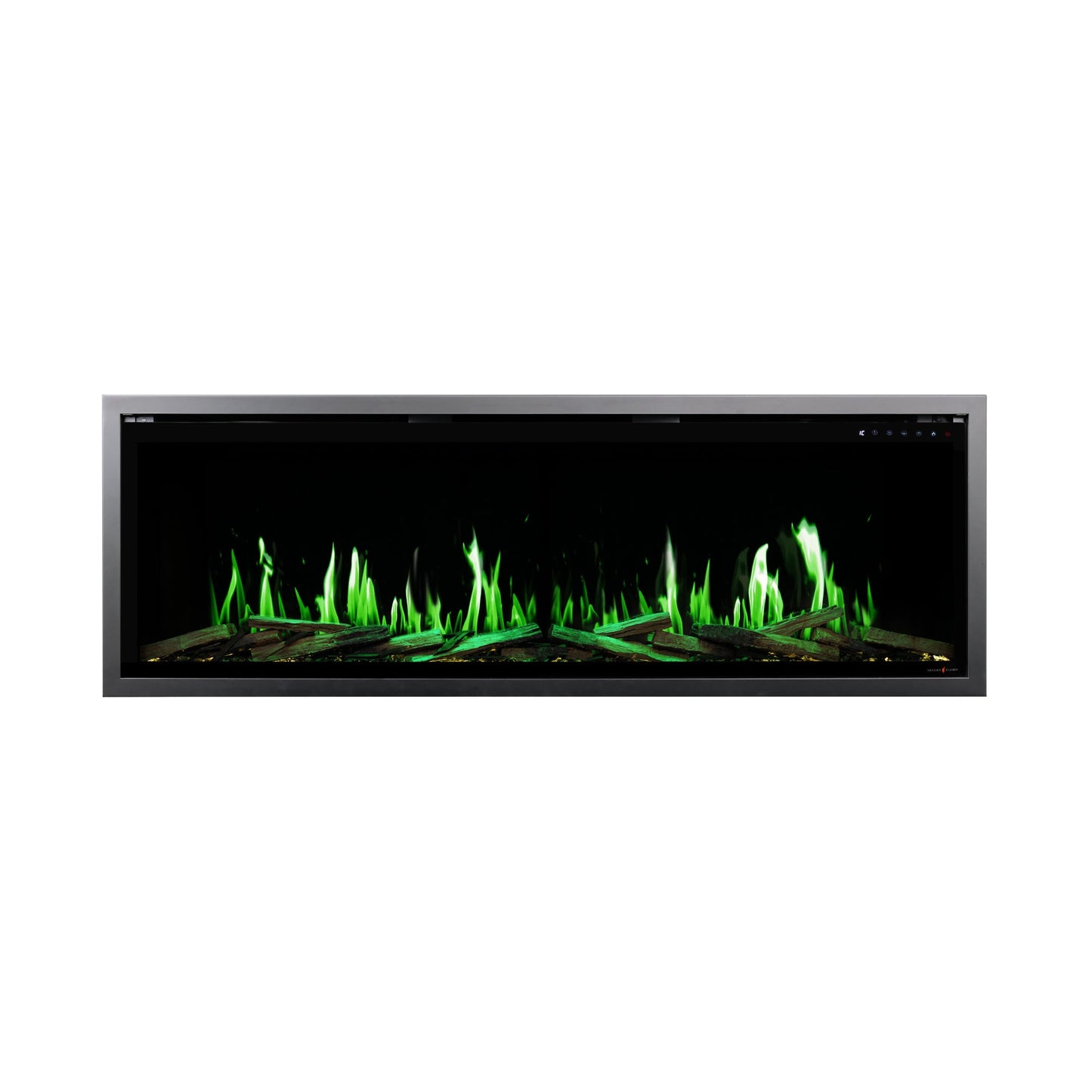 Modern Flames Orion Slim V2 100" Built-in / Wall-Mounted Virtual LCD Electric Fireplace