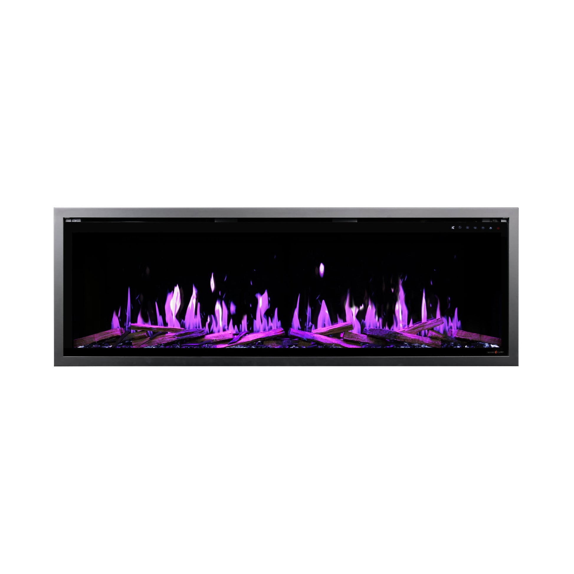 Modern Flames Orion Slim V2 100" Built-in / Wall-Mounted Virtual LCD Electric Fireplace