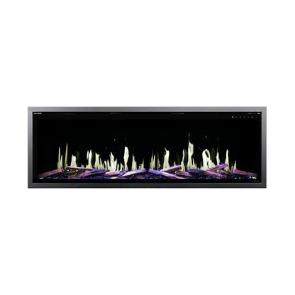 Modern Flames Orion Slim V2 100" Built-in / Wall-Mounted Virtual LCD Electric Fireplace