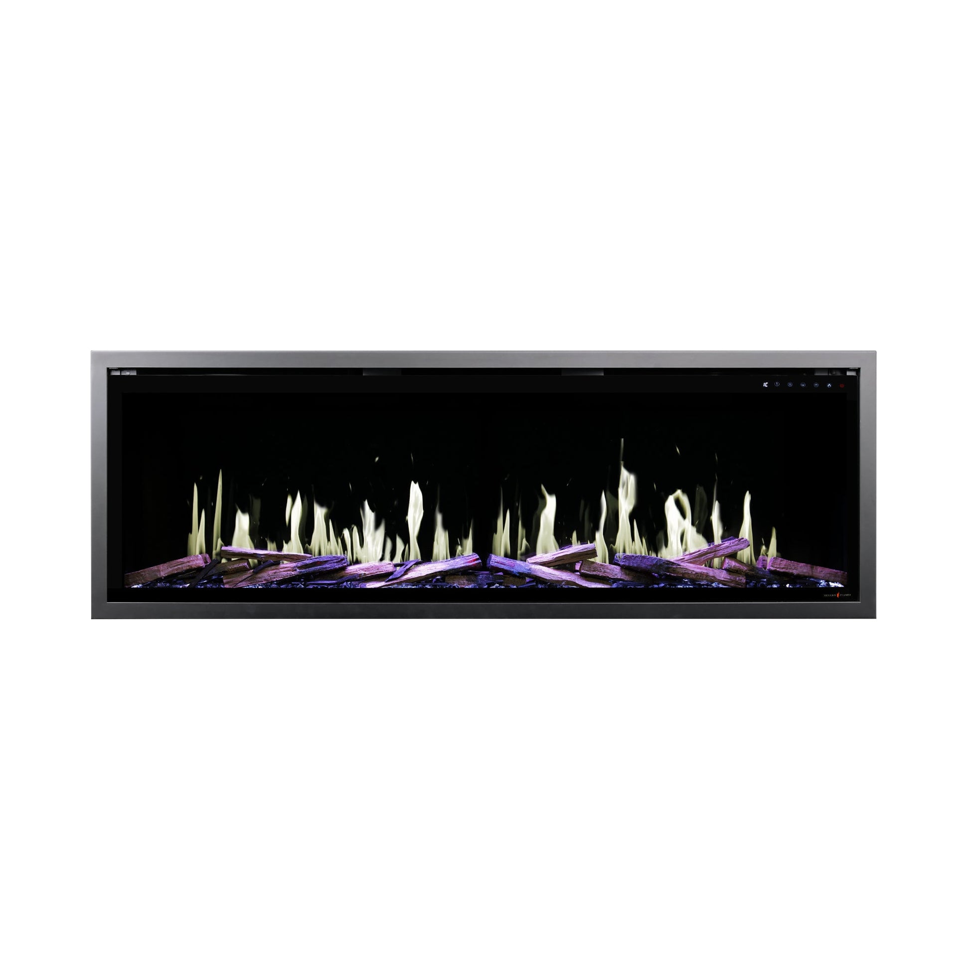 Modern Flames Orion Slim V2 100" Built-in / Wall-Mounted Virtual LCD Electric Fireplace