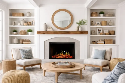 Modern Flames Orion Traditional V2 54" Built-in Virtual LCD Electric Fireplace Insert
