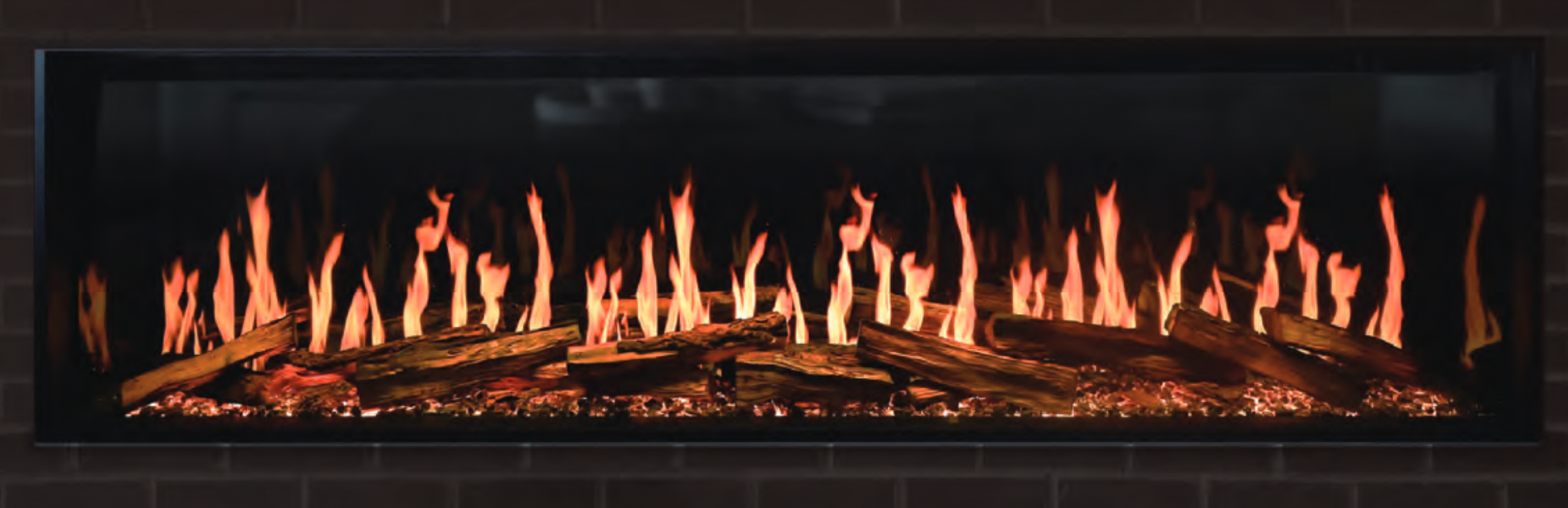 Modern Flames TruWood 80"- 100" Slim Premium Timber Kit