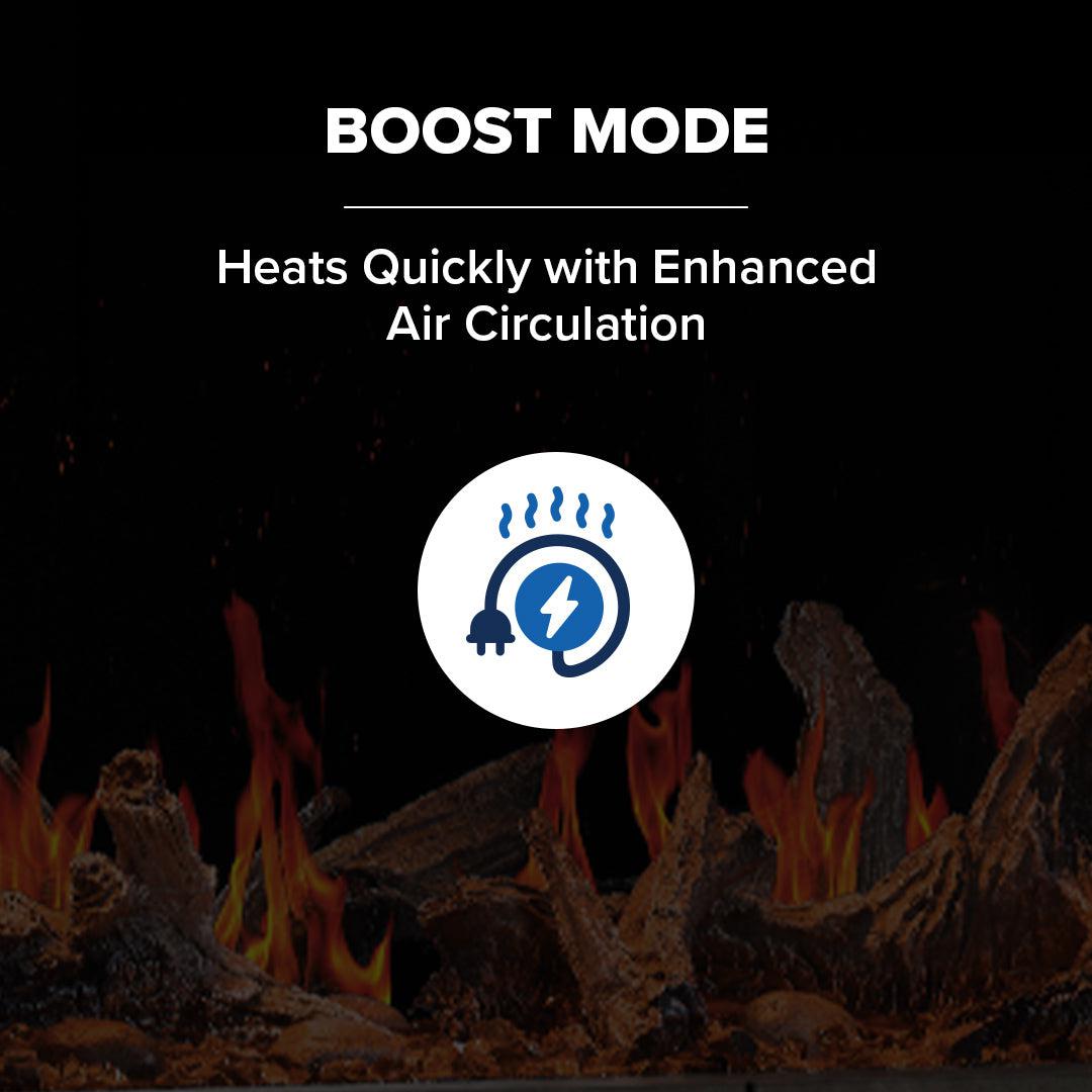 Napoleon Astound 74" Built-in Electric Fireplace With Wi-Fi Connectivity