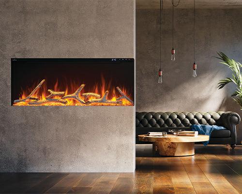 Napoleon Astound FlexMount 62" Wall-Mounted Linear Electric Fireplace
