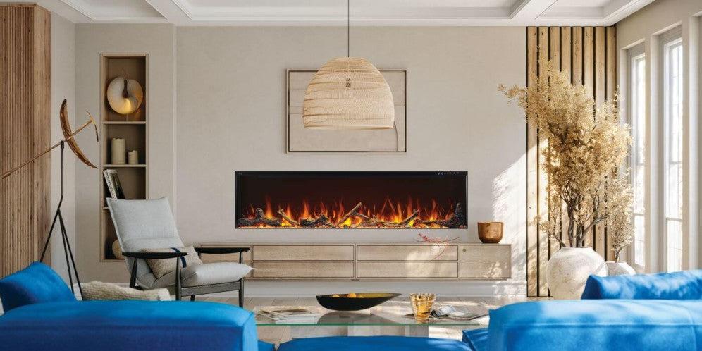 Napoleon Astound FlexMount 74" Wall-Mounted Linear Electric Fireplace