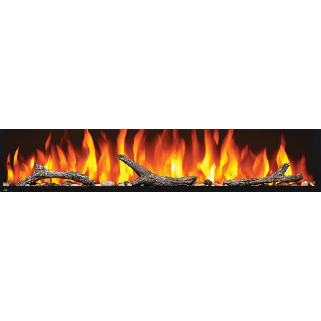 Napoleon Driftwood Log Set With Rocks for 60" Entice / Trivista Electric Fireplaces