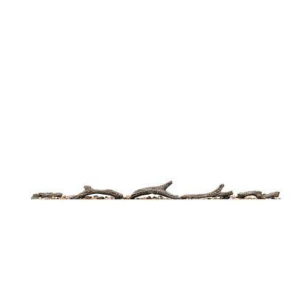Napoleon Driftwood Log Set With Rocks for 60" Entice / Trivista Electric Fireplaces