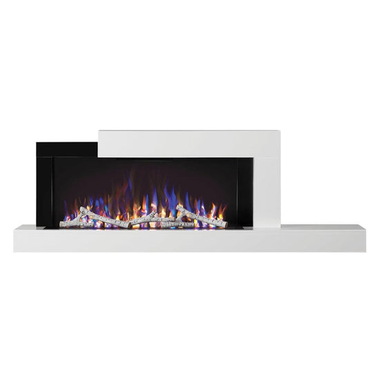 Napoleon Stylus Cara 59" Wall Mount Electric Fireplace with Shelf