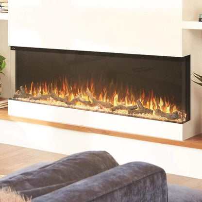 Napoleon Trivista Primis 60" 3-Sided Built-in Electric Fireplace