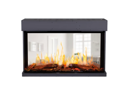 Modern Flames Nova Clear 48" See-Through Laser Projection Electric Fireplace