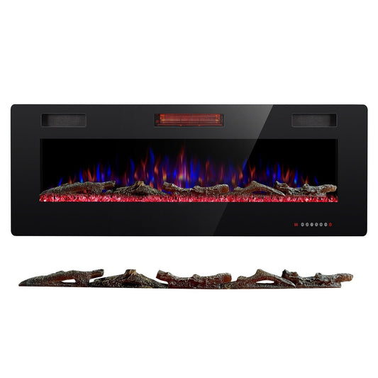 R.W.FLAME Petite Resin Wood Decorative Logs for 50" Electric Fireplace