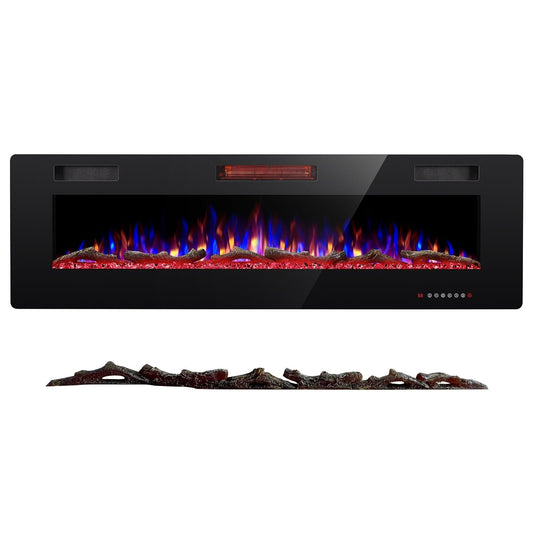 R.W.FLAME Petite Resin Wood Decorative Logs for 68" Electric Fireplace