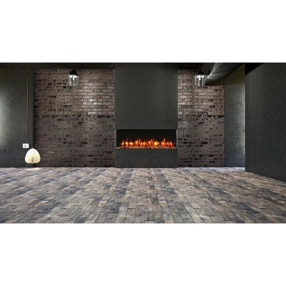 Remii by Amantii Bay Slim 60" 3-Sided Indoor / Outdoor Smart Electric Fireplace