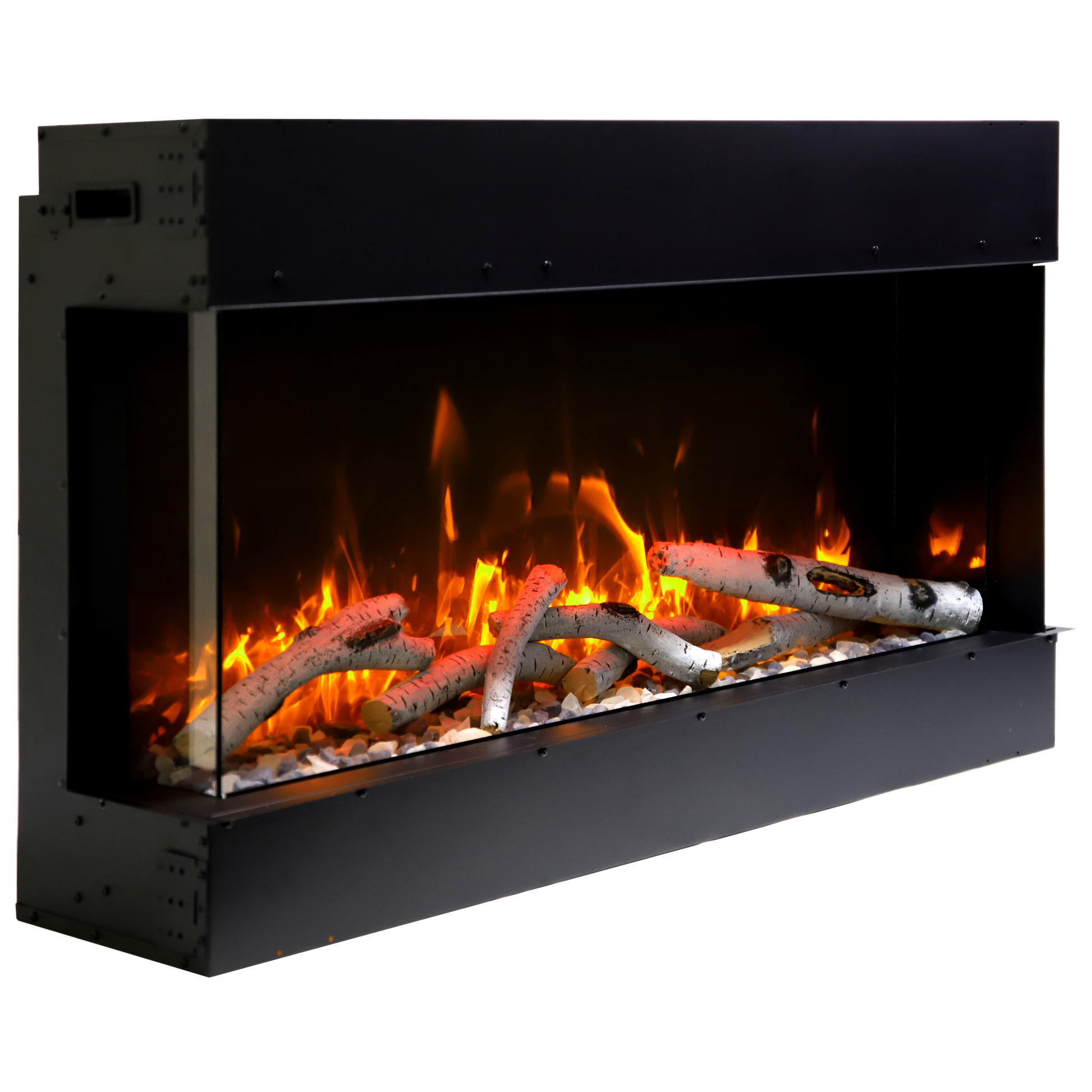 Remii by Amantii Bay Slim 72" 3-Sided Indoor / Outdoor Smart Electric Fireplace