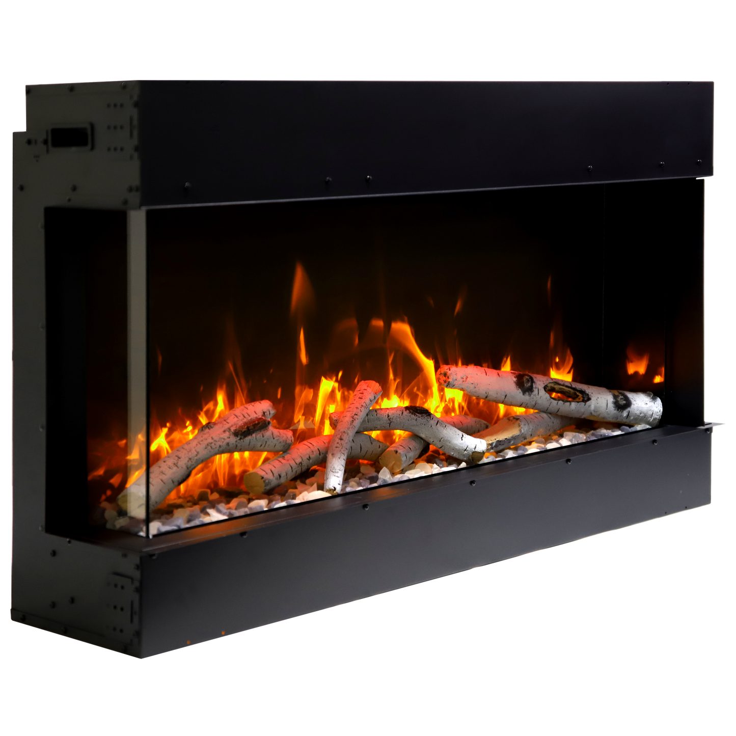 Remii by Amantii Bay Slim 72" 3-Sided Indoor / Outdoor Smart Electric Fireplace