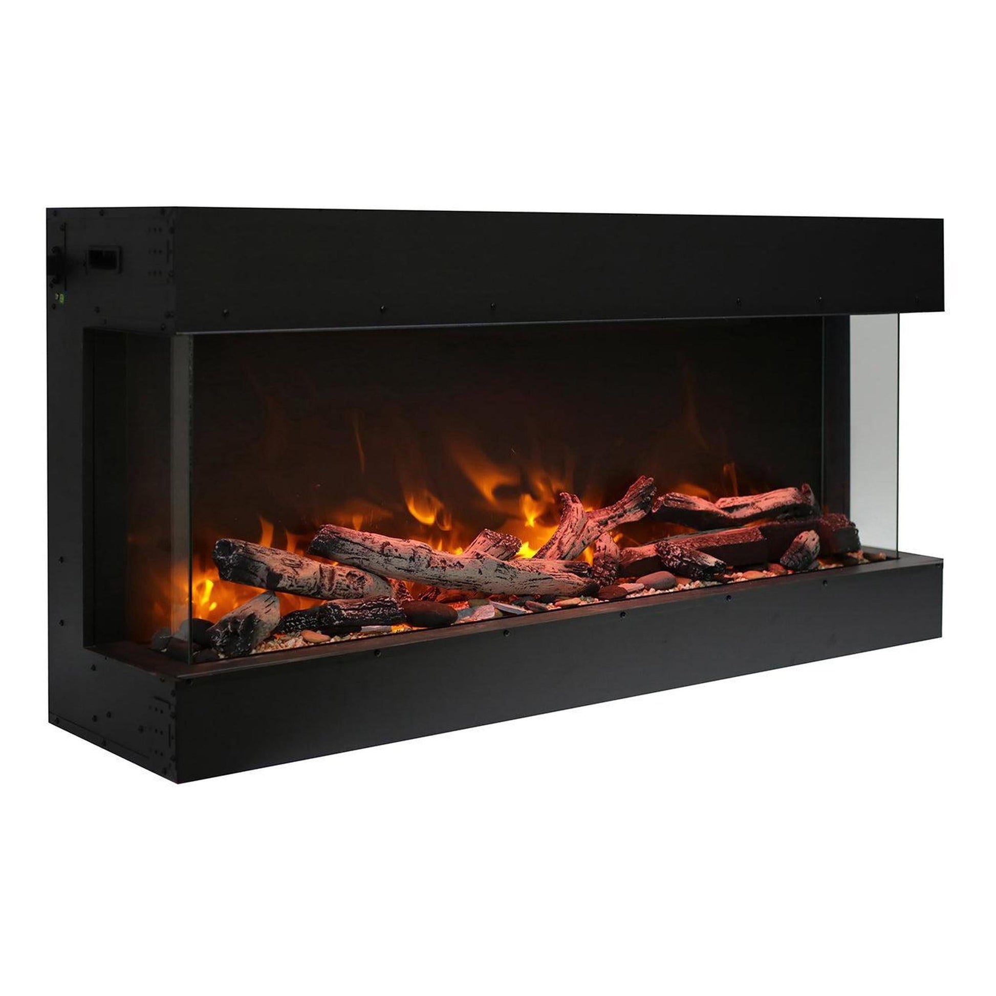 Remii by Amantii Bay Slim 72" 3-Sided Indoor / Outdoor Smart Electric Fireplace