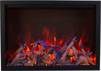 Remii by Amantii Classic Lumina 44" Indoor/Outdoor Smart Electric Fireplace Insert
