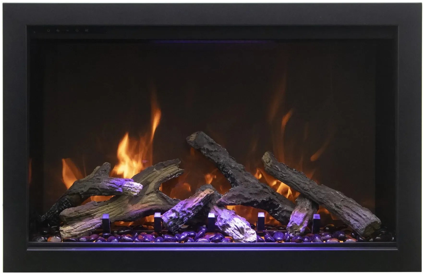 Remii by Amantii Classic Lumina 44" Indoor/Outdoor Smart Electric Fireplace Insert