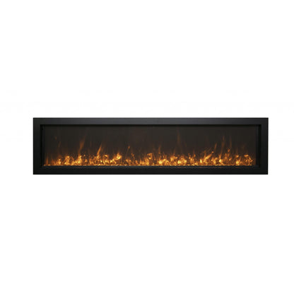 Amantii Symmetry Xtra Slim 65" Wall Mount Non-Smart Electric Fireplace